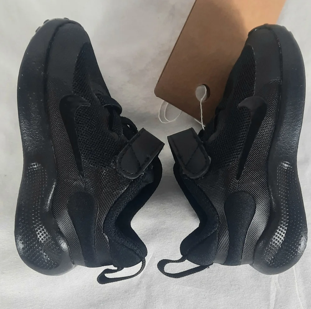 Nike Revolution 7 Baby Toddler Shoes Size 3C Black Anthracite FB7691-001 NEW